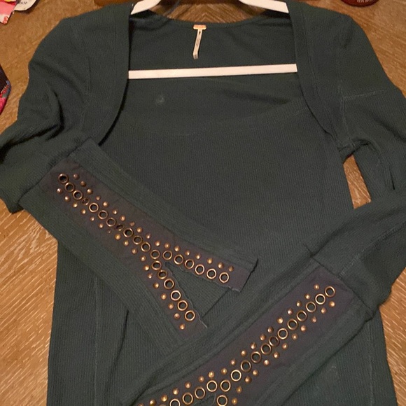 Free People, long sleeve blouse , new without tags - Picture 3 of 5